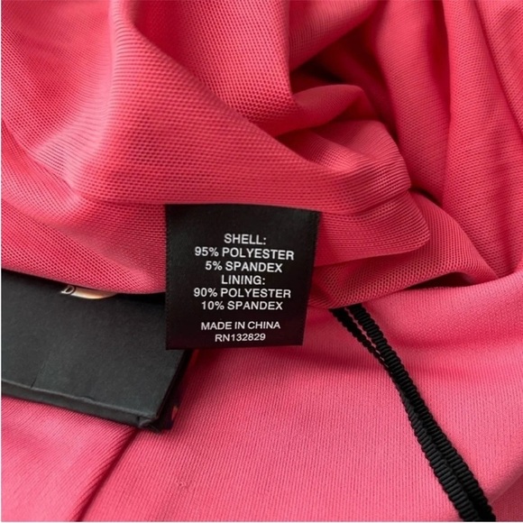 Dundas x Revolve Nyx Mini Chain Dress Pink Size Small NWT - Picture 5 of 8